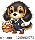 Lovely Dachshund Shopping Love-chan Lovely Dachshund Shopping Love-chan 126992573
