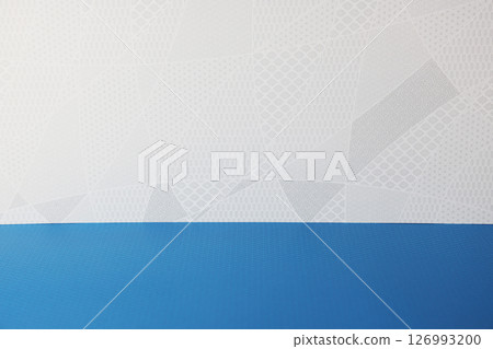 Japanese pattern background stage_white and blue 126993200