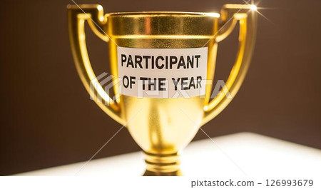 Participant of the Year Award Trophy 126993679