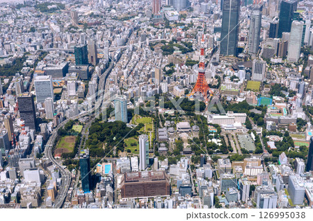 東京港區鳥瞰圖 126995038