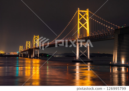 <Kagawa Prefecture> Great Seto Bridge Illumination 126995799