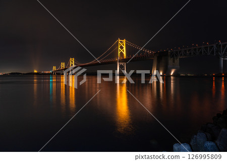 <Kagawa Prefecture> Great Seto Bridge Illumination 126995809