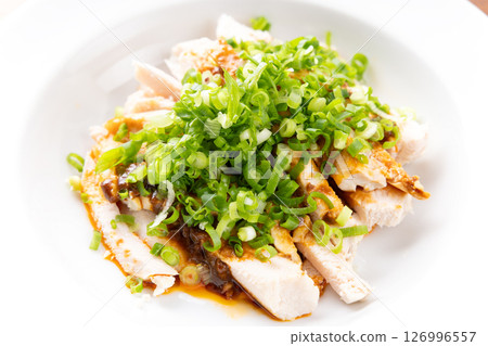 Delicious Sichuan cuisine, saliva-filled chicken Delicious Sichuan cuisine, saliva-filled chicken 126996557