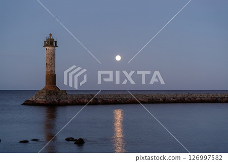 Vuohensalo Lighthouse, Saint Petersburg, Russia Vuohensalo Lighthouse, Saint Petersburg, Russia 126997582