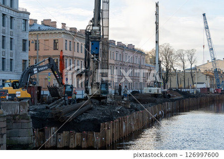Reconstruction of the St. Petersburg embankment Reconstruction of the St. Petersburg embankment 126997600