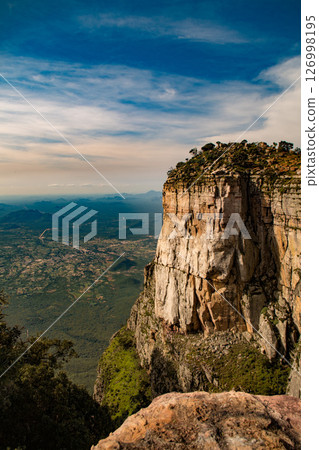Vertical Cliff Face at Tundavala Gap in Angola Vertical Cliff Face at Tundavala Gap in Angola 126998195