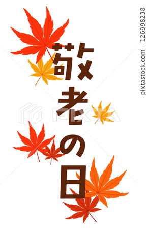 Respect for the Aged Day Title Design Respect for the Aged Day Title Design 126998238