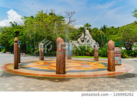 A theme park. 126998262