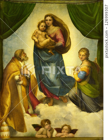 The Sistine Madonna. Madonna di San Sisto. Rafael 126999307