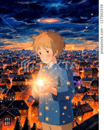 [星星碎片①] 著迷於奇蹟的睡衣少年 127002856
