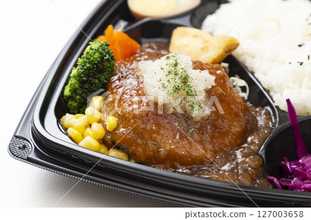 Japanese style grated hamburger steak 127003658