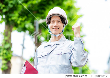 Work clothes businessman Work clothes businessman 127004037