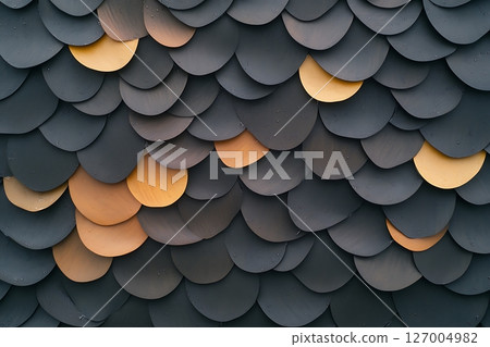 abstract background with round shapes 127004982