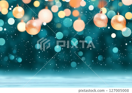 blue background with snow 127005008