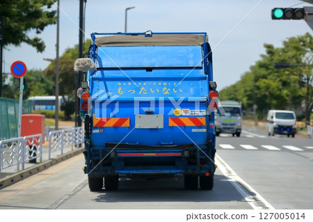 Garbage truck (garbage truck) image Garbage truck (garbage truck) image 127005014