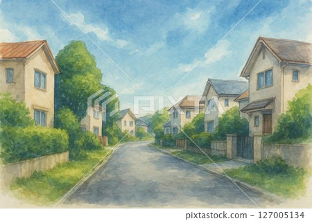 住宅區藍天 127005134