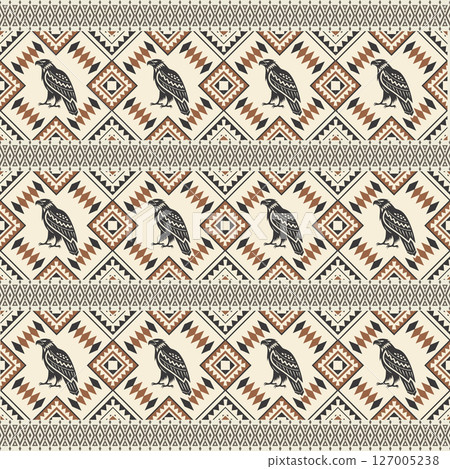 seamless pattern with geometric shapes, vector illustration seamless pattern with geometric shapes, vector illustration 127005238
