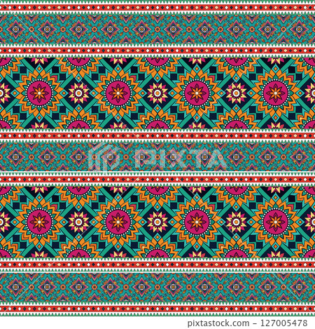seamless pattern with geometric shapes, vector illustration seamless pattern with geometric shapes, vector illustration 127005478