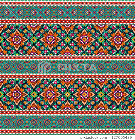 seamless pattern with geometric shapes, vector illustration seamless pattern with geometric shapes, vector illustration 127005489