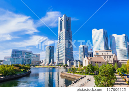 Yokohama Minato Mirai and Shinko area Yokohama Minato Mirai and Shinko area 127006325