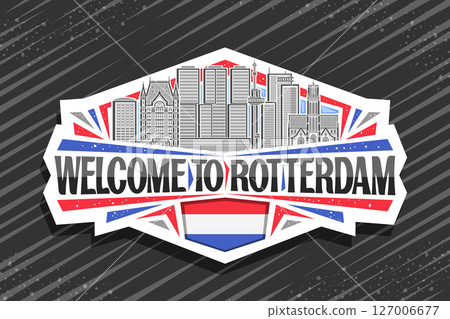 Vector logo for Rotterdam Vector logo for Rotterdam 127006677