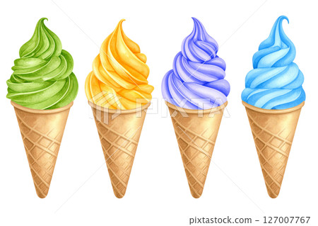 Soft cream  127007767