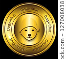 gold coin dogwifhat token symbol 127008038