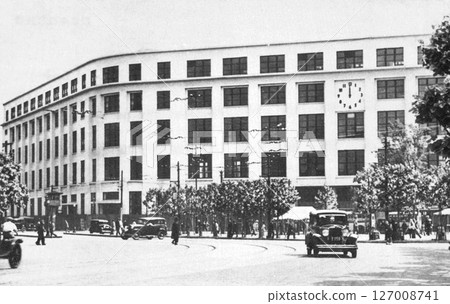 老照片：1932年，東京中央郵局，東京車站前 127008741