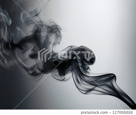 A black smoke trail 127008888