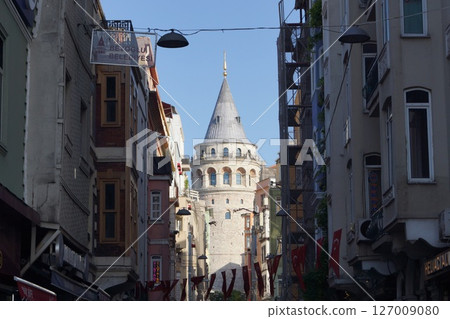Galata Tower in Istanbul Turkey Galata Tower in Istanbul Turkey 127009080