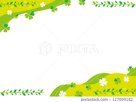 清新綠色背景素材_01 127009182