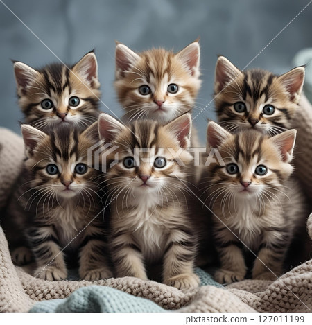 漂亮的小貓 127011199