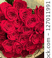 A red rose bouquet 127011991