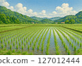 Summer countryside scenery 127012444