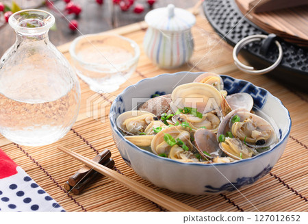 清酒蒸蛤蜊 127012652