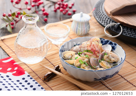 清酒蒸蛤蜊 127012653