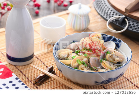 清酒蒸蛤蜊 127012656