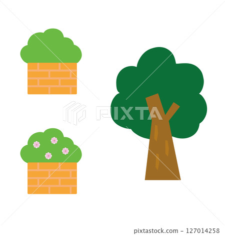 背景/興趣點素材/植物/樹木_無主線 127014258