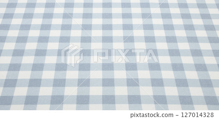Fabric, gingham check pattern, background material 127014328