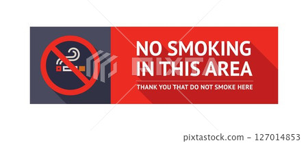 No smoking sticker, trendy labels no smoking No smoking sticker, trendy labels no smoking 127014853