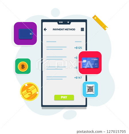 Mobile Wallet and Crypto Payments 127015705
