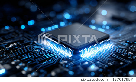 Sharp Chip Edges on High-Tech Board Design 127017997