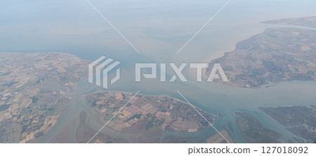 Europa journey. Aerial drone view 127018092