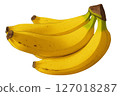 banana with sugar spots 127018287
