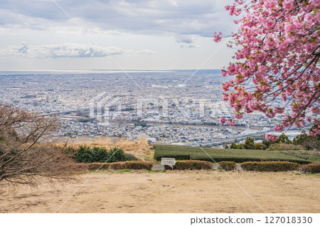 Yaizu cityscape and skyline as seen from Fuefukidan Park in Yaizu City (Shizuoka Prefecture) Yaizu cityscape and skyline as seen from Fuefukidan Park in Yaizu City (Shizuoka Prefecture) 127018330