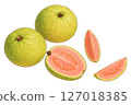 Cut guava 127018385