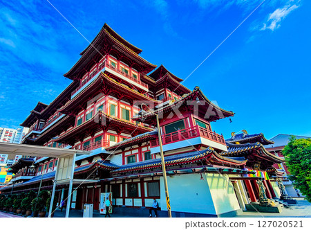 The Buddha Tooth Relic Temple is a Buddhist temple located in the Chinatown district of Singapore. The Buddha Tooth Relic Temple is a Buddhist temple located in the Chinatown district of Singapore. 127020521