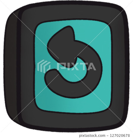 The illustration of a replay 127020678
