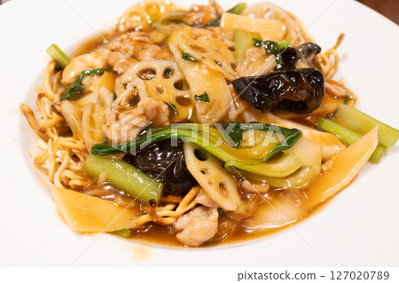 Delicious Gomoku Ankake Yakisoba Delicious Gomoku Ankake Yakisoba 127020789