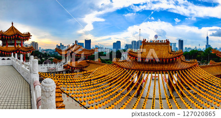 Thean Hou Temple. Located in Kuala Lumpur Malaysia Thean Hou Temple. Located in Kuala Lumpur Malaysia 127020865